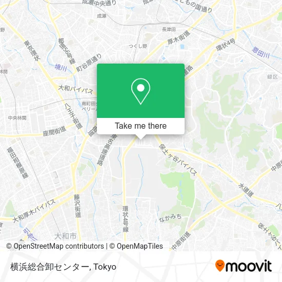 横浜総合卸センター map