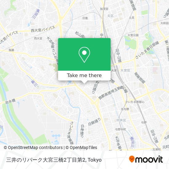 三井のリパーク大宮三橋2丁目第2 map