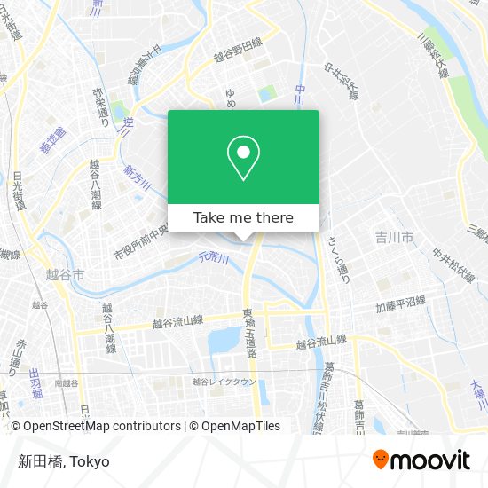 新田橋 map