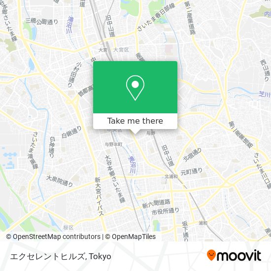 エクセレントヒルズ map