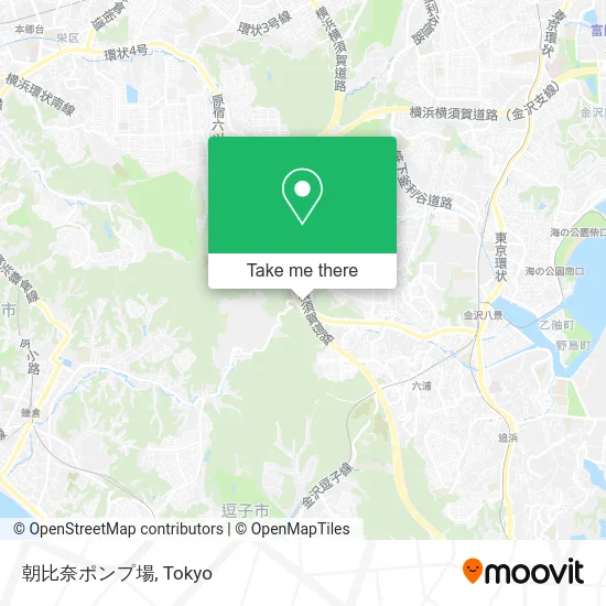 朝比奈ポンプ場 map