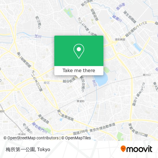 梅所第一公園 map