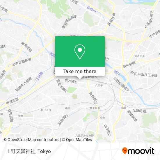 上野天満神社 map