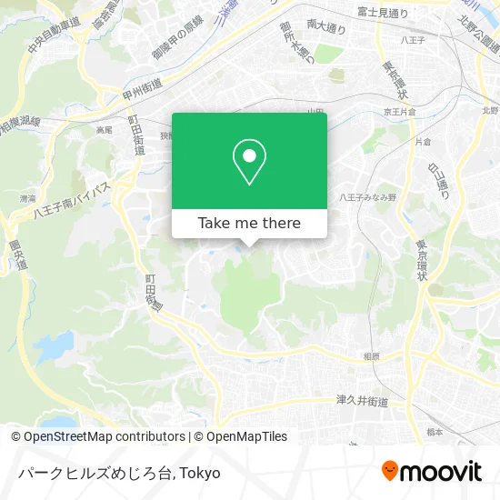 パークヒルズめじろ台 map