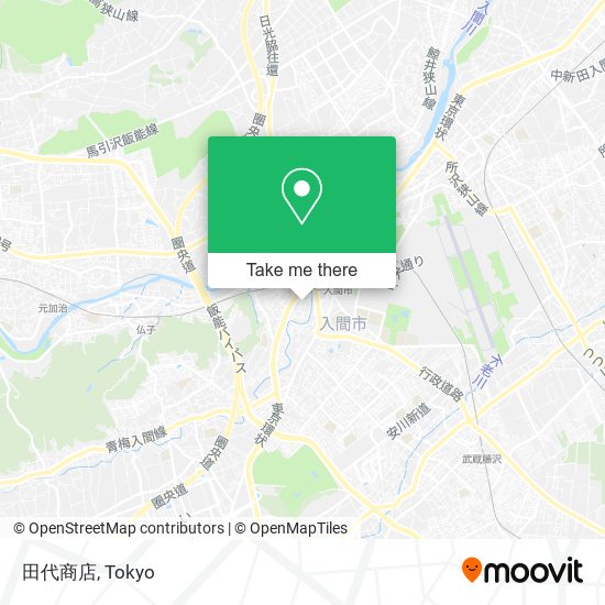 田代商店 map