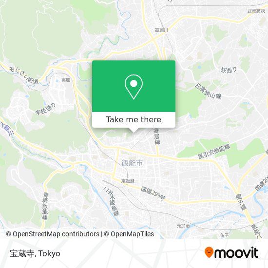 宝蔵寺 map