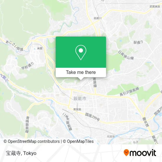 宝蔵寺 map
