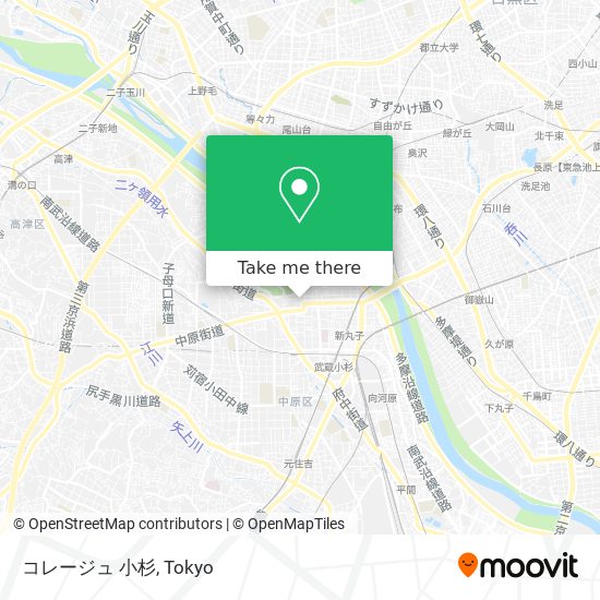 コレージュ 小杉 map