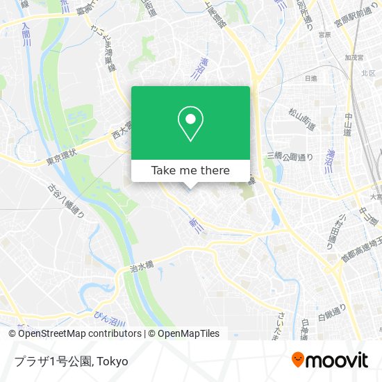 プラザ1号公園 map