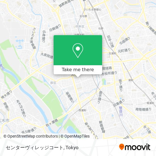 センターヴィレッジコート map