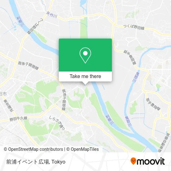 前浦イベント広場 map