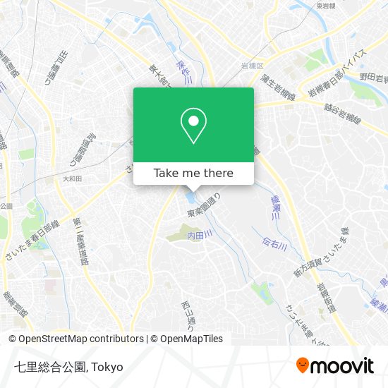 七里総合公園 map