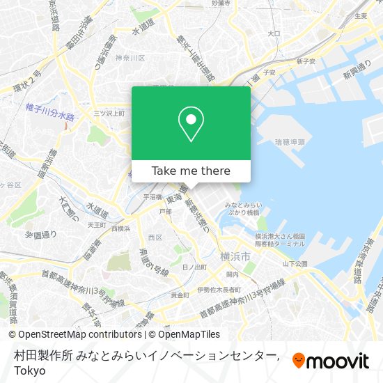 村田製作所 みなとみらいイノベーションセンター map