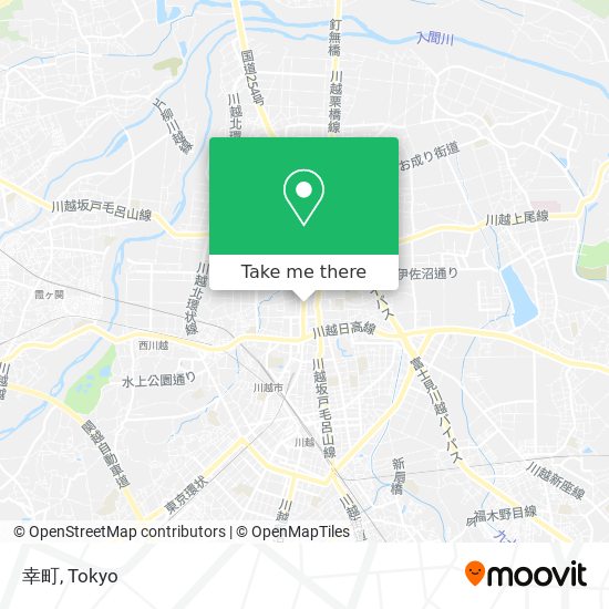 幸町 map