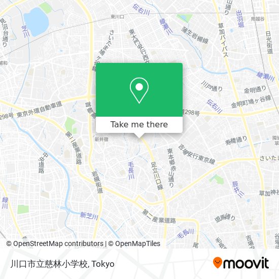 川口市立慈林小学校 map
