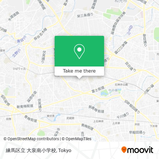 練馬区立 大泉南小学校 map