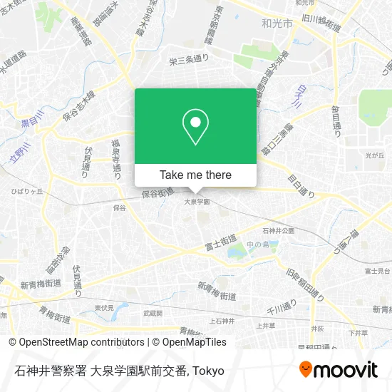 石神井警察署 大泉学園駅前交番 map