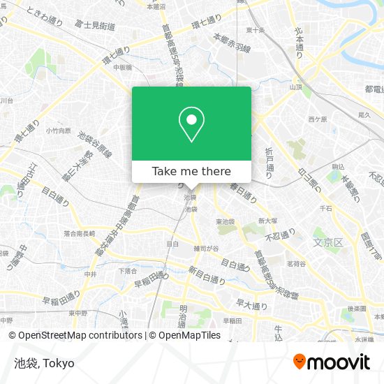 池袋 map