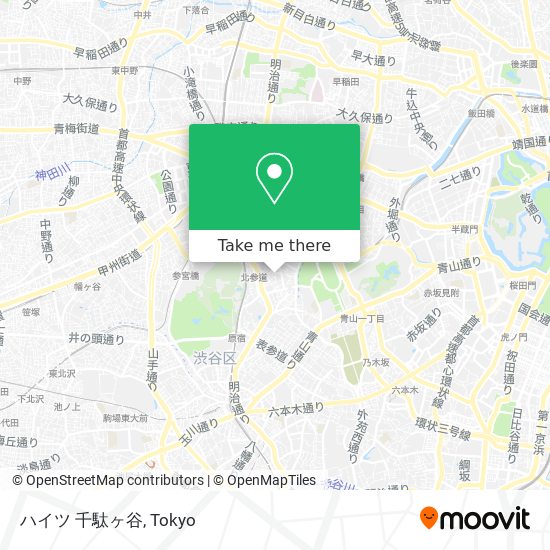 ハイツ 千駄ヶ谷 map