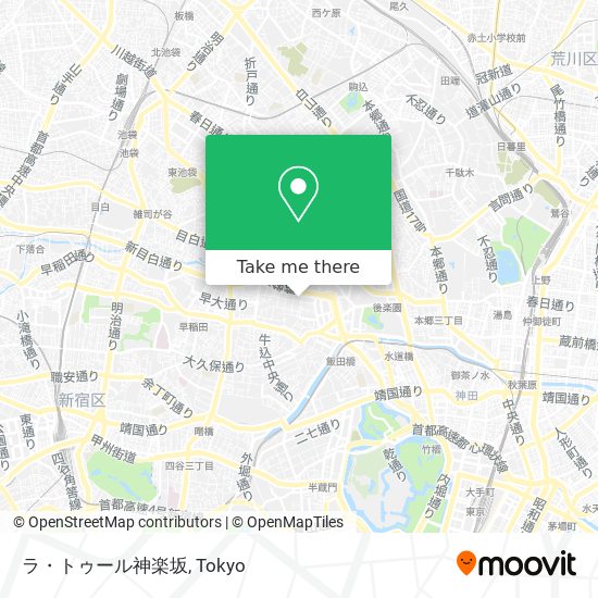ラ・トゥール神楽坂 map