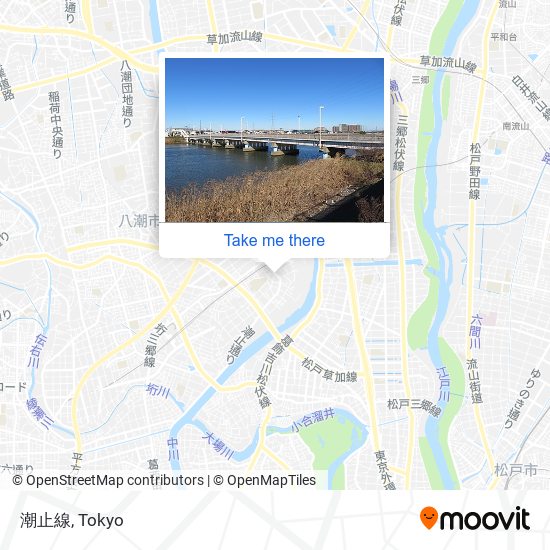 潮止線 map