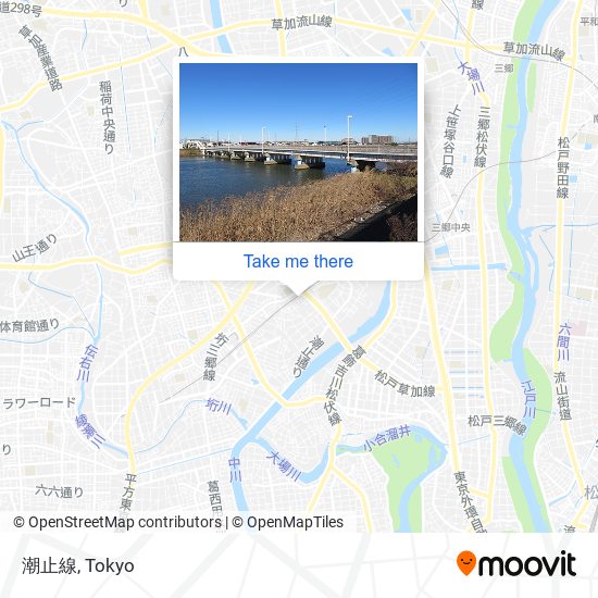 潮止線 map