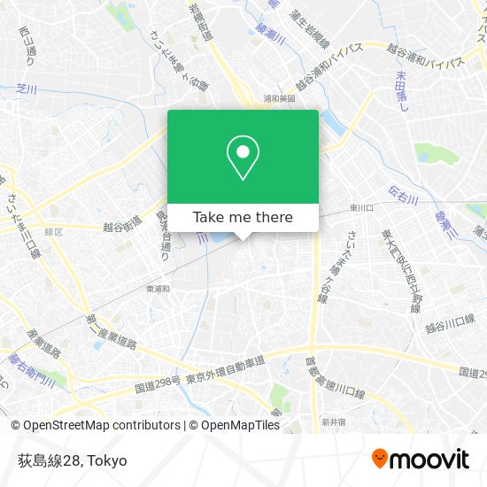 荻島線28 map