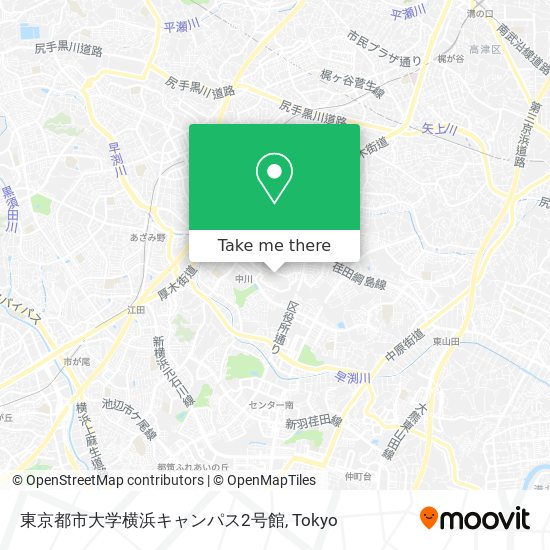 東京都市大学横浜キャンパス2号館 map