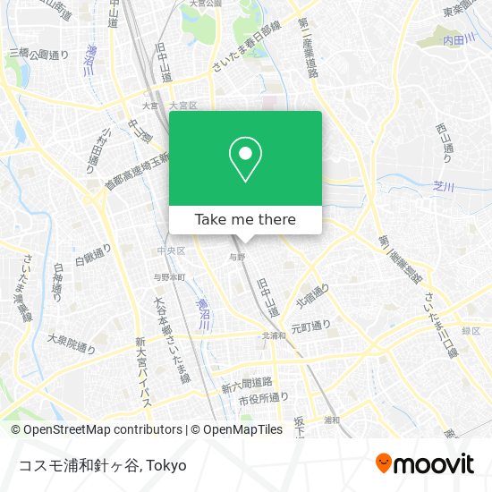 コスモ浦和針ヶ谷 map