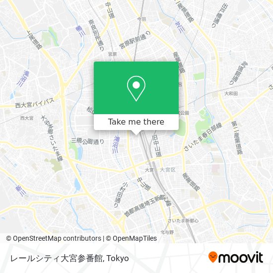 レールシティ大宮参番館 map