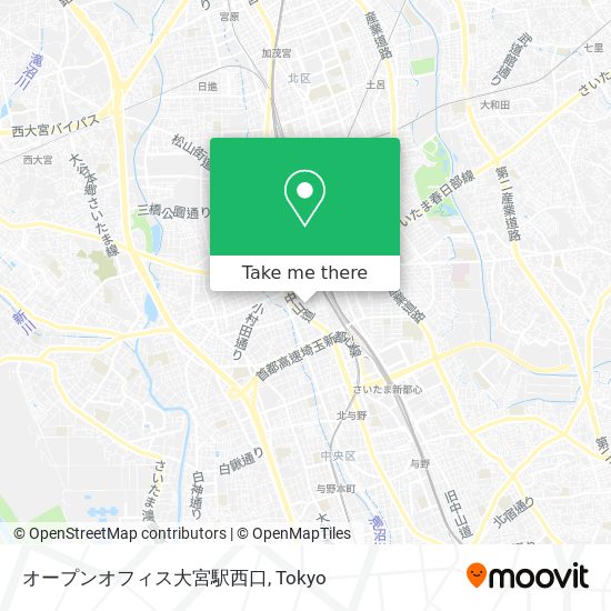 オープンオフィス大宮駅西口 map