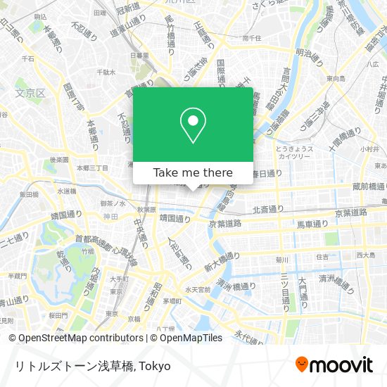 リトルズトーン浅草橋 map