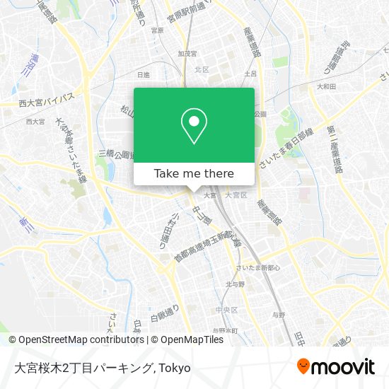 大宮桜木2丁目パーキング map