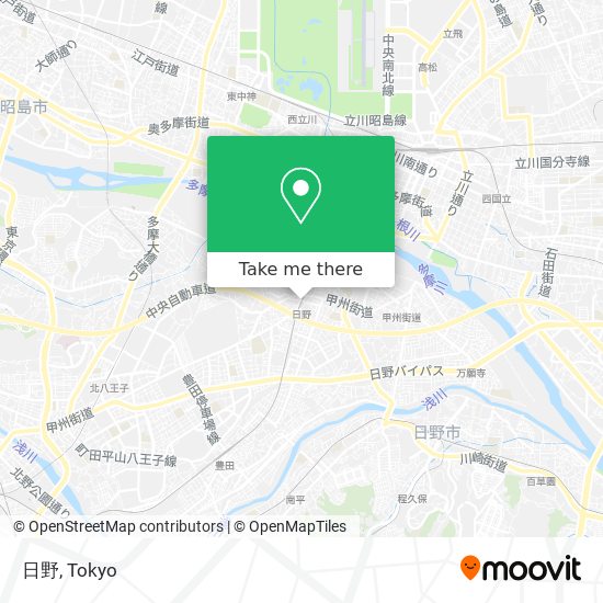 日野 map
