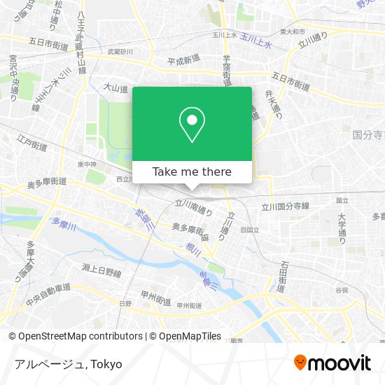 アルページュ map