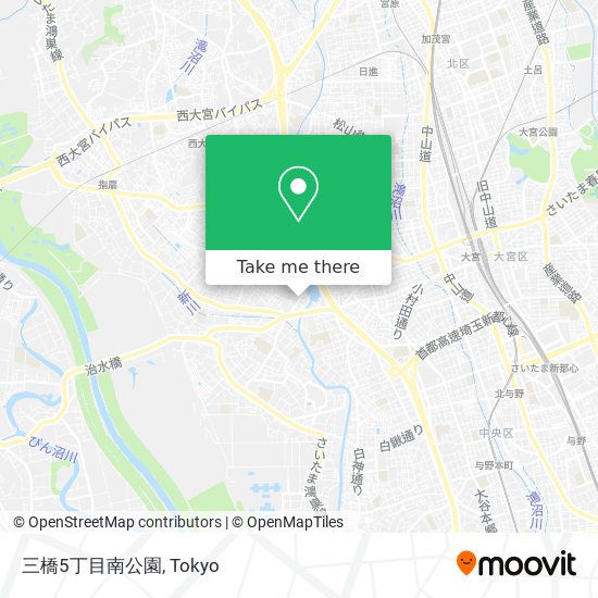 三橋5丁目南公園 map