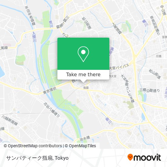 サンパティーク指扇 map