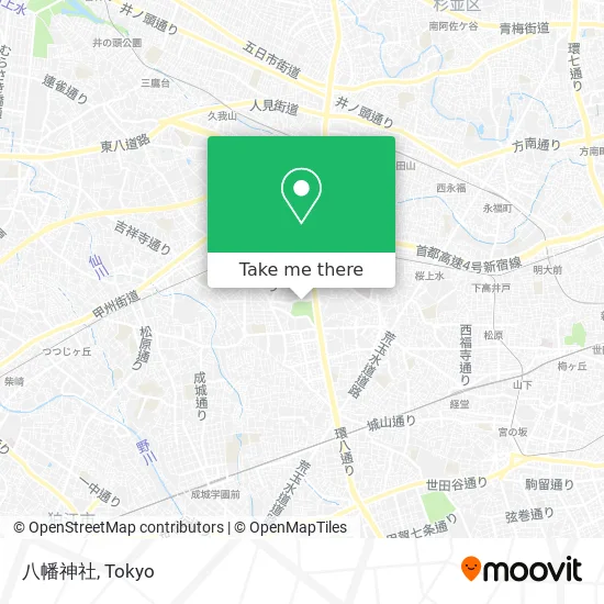 八幡神社 map