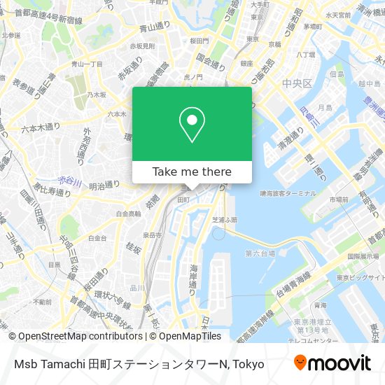 Msb Tamachi 田町ステーションタワーN map