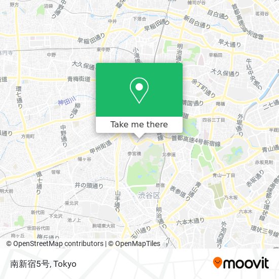 南新宿5号 map