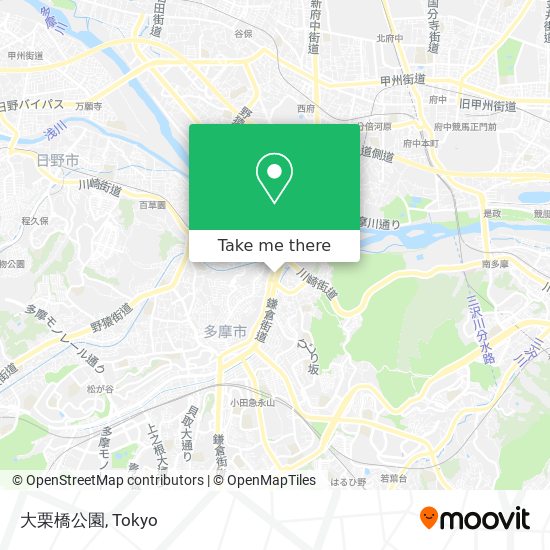 大栗橋公園 map