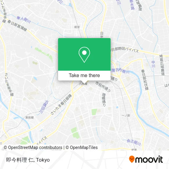 即今料理 仁 map
