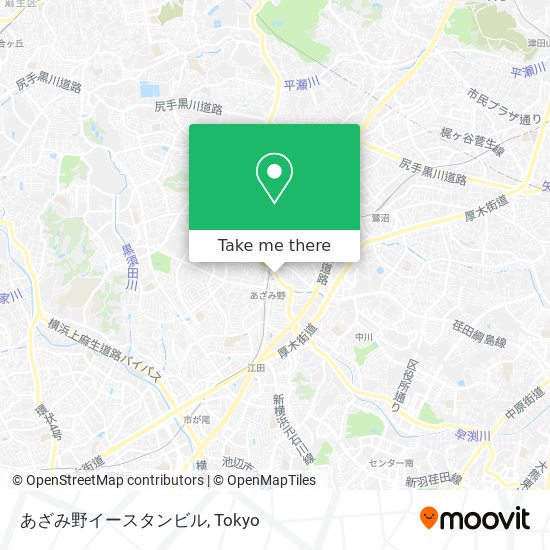 あざみ野イースタンビル map