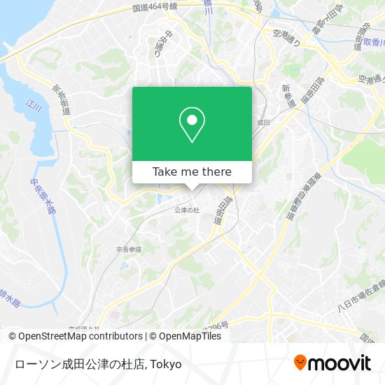 ローソン成田公津の杜店 map