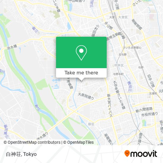 白神荘 map