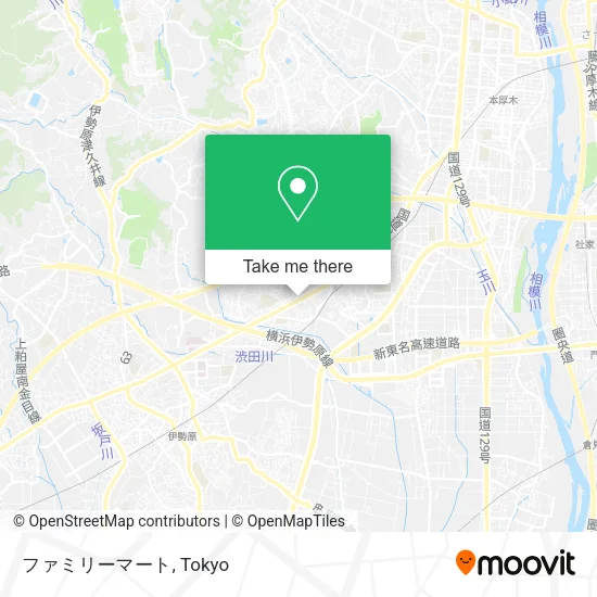 ファミリーマート map