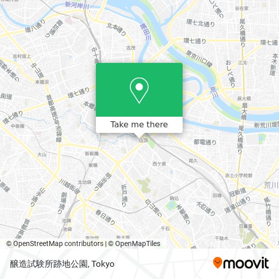 醸造試験所跡地公園 map