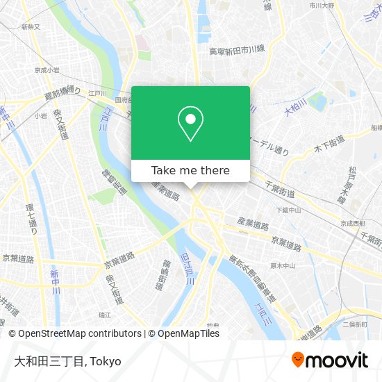 大和田三丁目 map