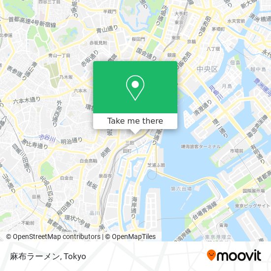 麻布ラーメン map