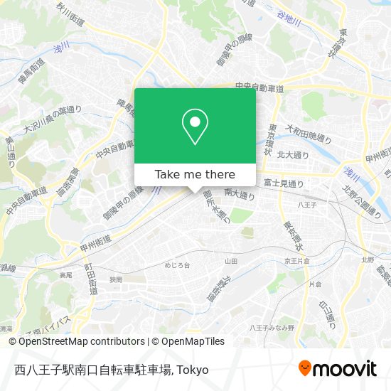 西八王子駅南口自転車駐車場 map